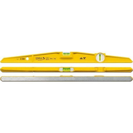 Stabila 81S Vodováha 25 cm, 2x vodováha, frézovaná meracia plocha, typ 81S