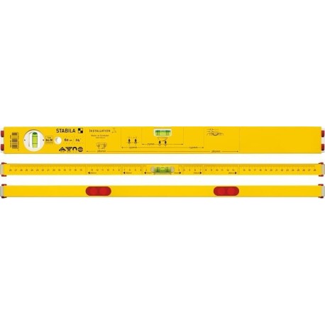 Stabila Vodováha 100 cm, magnetická pro instalatéry, 2x libela, přesnost 0,5mm/m, Typ  (2)