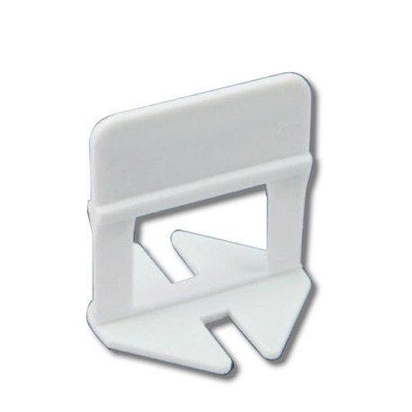 Maxilla Vyrovnávacie svorky Expert classic - škára 1,5 mm, pre obkladačky 2-13 mm, 100 ks biela