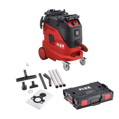 FLex VCE 44 L AC - akční Vysavač, Třída L, nádoba 42 l, automatický oklep + sáčky + L-boxx