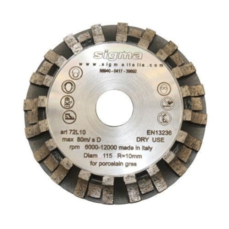 Sigma Diamantový brusný talíř O115 mm R6