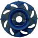 Diamantový brusný talíř Eibenstock "Rapid K" (modrý) pro brusky EBS 125 mm