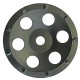PKD brusný talíř Eibenstock 125 mm- kulatý segment, pro EBS 1802