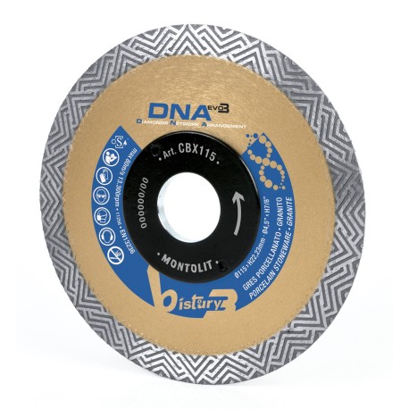 Diamantový kotouč Montolit CBX DNA 125